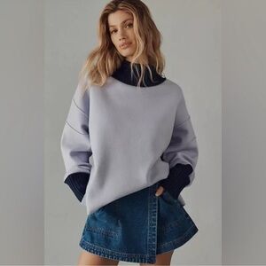 NWT! Anthropologie The Logan Turtleneck Sweater by Maeve - Size XS